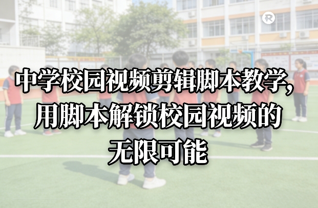 中学校园视频剪辑脚本教学，用脚本解锁校园视频的无限可能-难事易副业库