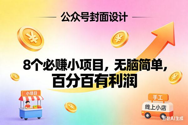 （17333期）8个必赚小项目，无脑简单，百分百有利润，副业首选，日入300+-难事易副业库
