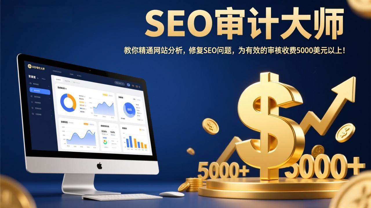 （17475期）SEO审计大师：教你精通网站分析，修复SEO问题，为有效的审核收费5000美元以上！-难事易副业库