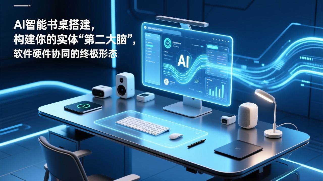 （17363期）AI智能书桌搭建，构建你的实体“第二大脑”，软件硬件协同的终极形态-难事易副业库