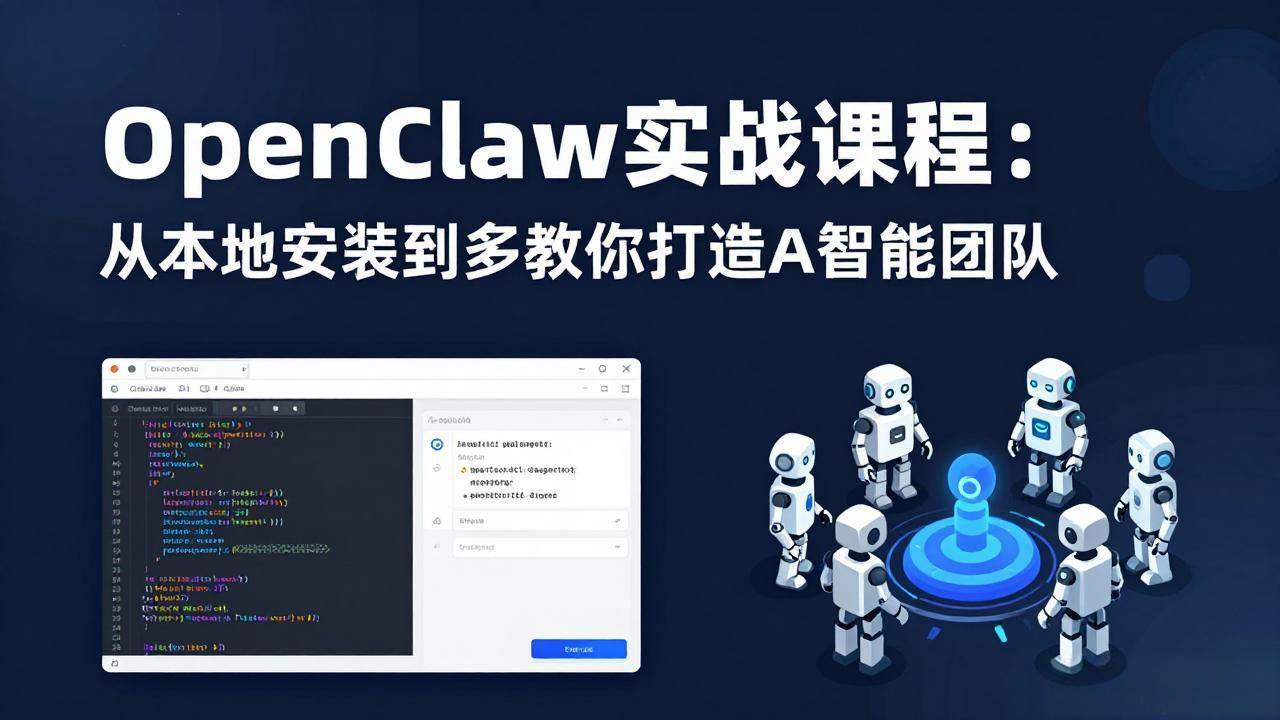 （17883期）OpenClaw实战课程：从本地安装到多Agent协同，手把手教你打造AI智能团队-难事易副业库