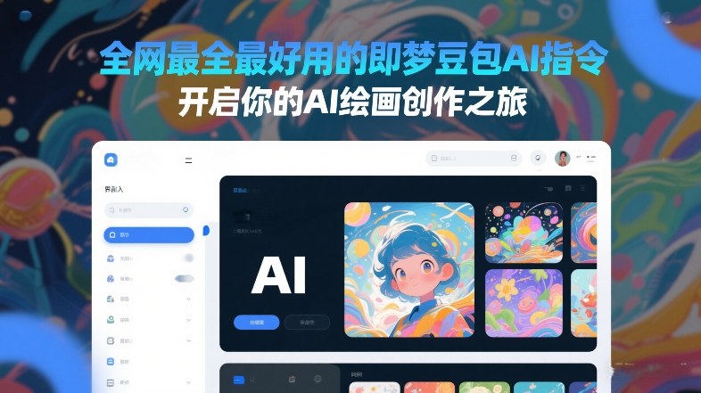 全网最全最好用的即梦豆包AI指令，开启你的AI绘画创作之旅-难事易副业库