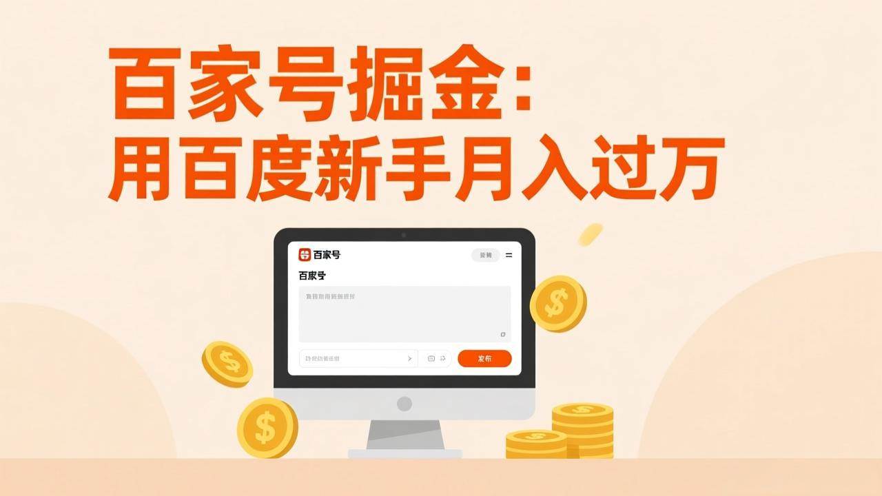 （17549期）家号掘金：用百度新手月入过万，日入300，无需引流，全新手机搬砖项目-难事易副业库
