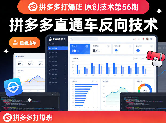 《拼多多打爆班》原创技术第56期，拼多多直通车反向技术-难事易副业库