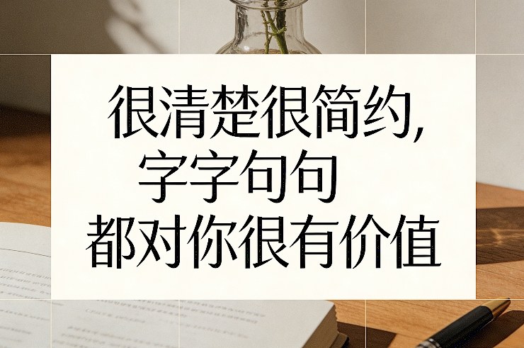 付费文章：很清楚很简约，字字句句都对你很有价值-难事易副业库
