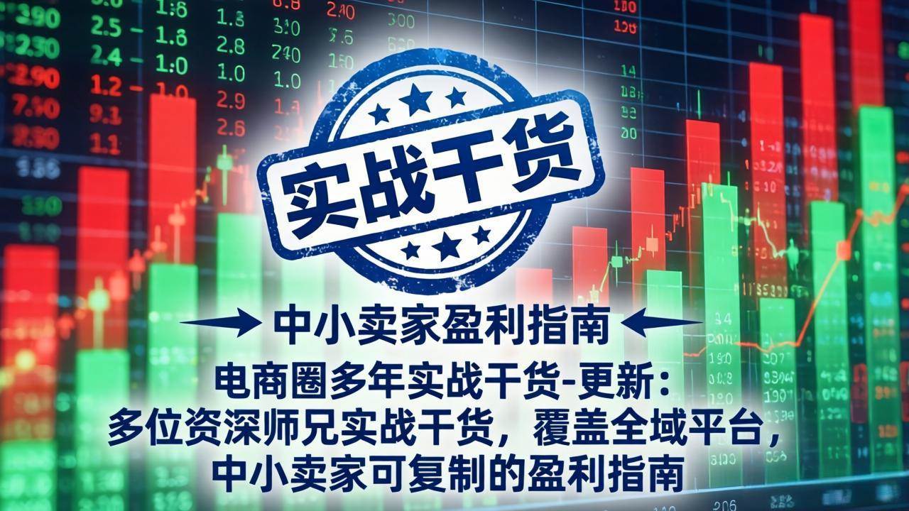 （17892期）电商圈多年实战干货-更新4月：多位资深师兄实战干货，覆盖全域平台，中小卖家可复制的盈利指南-难事易副业库