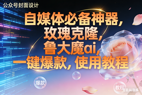 （17242期）玫瑰克隆神器，ai鲁大魔，自媒体必备工具，一键爆款神器，详细教程。-难事易副业库