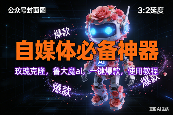 （17334期）玫瑰克隆工具，ai鲁大魔，自媒体必备神器，一键爆款神器，详细教程。-难事易副业库