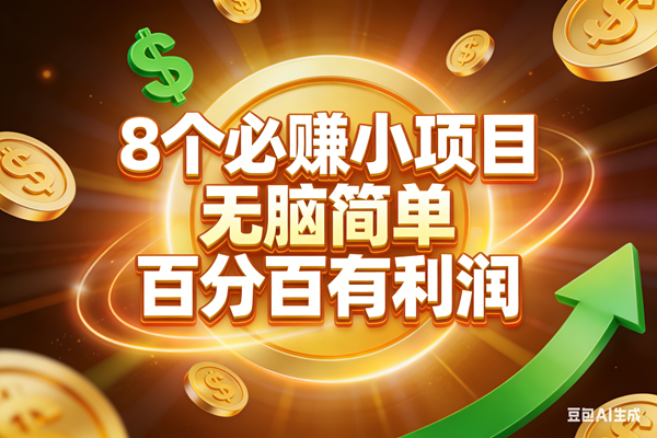 （17178期）10个必赚小项目，无脑简单，百分百有利润，副业首选，日入200+-难事易副业库