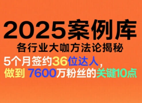 波波来了案例库，收录各行业大咖的方法论，各行业大咖方法论揭秘（更新2026年3月）-难事易副业库