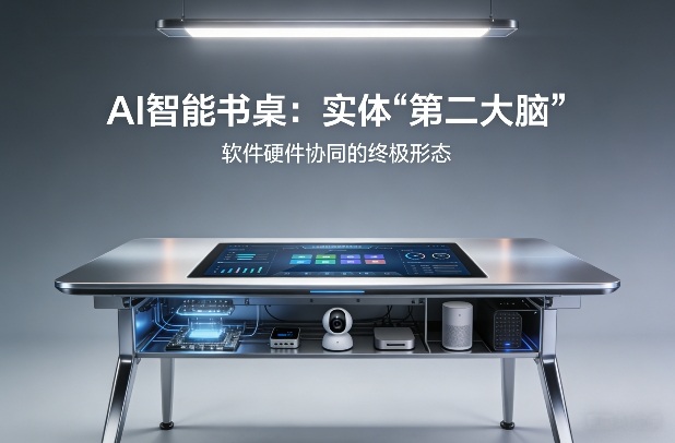 AI智能书桌搭建，构建你的实体“第二大脑”，软件硬件协同的终极形态-难事易副业库